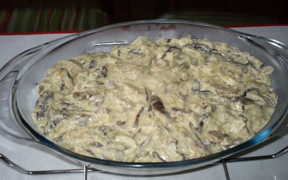 O fettuccine com cogumelos é uma opção para quem gosta de massas em qualquer dia (Créditos: TudoGostoso/Alexandre Batista)