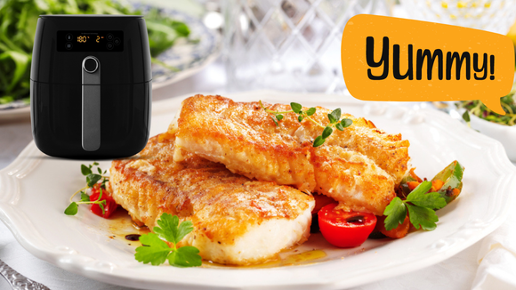 Como fazer tilápia na airfryer pra comer saudável e gostoso no fim de semana