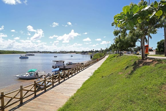 Aracaju é conhecida por suas praias de águas mornas e calmas. (Foto: Instagram Prefeitura de Aracajú)