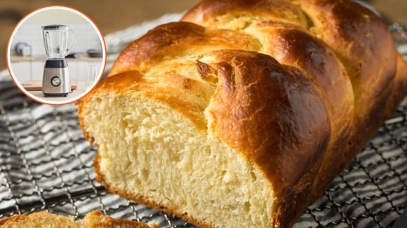 Pão fofinho caseiro de liquidificador: pãozinho tipo brioche fácil de fazer para o café da manhã ou lanche