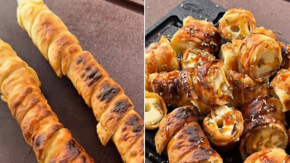 Não entendia porque todo mundo adora queijo coalho no churrasco, até que experimentei desse jeito aqui!