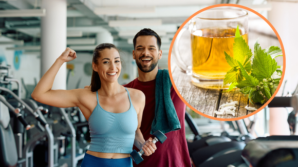 Faço um blend de chá verde e chá branco todos os dias antes do treino porque é isso que acontece com o meu corpo