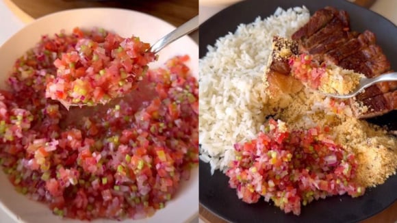 Descobri a receita perfeita de vinagrete que vou fazer no churrasco de confraternização dos meus amigos (agora só como assim!)
