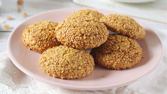 Fez homus de grão-de-bico e sobrou tahine? Prepare esses biscoitos saudáveis em 5 minutos, são surpreendentemente maravilhosos!