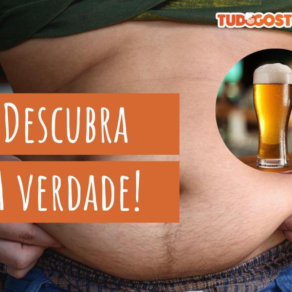 É verdade que cerveja dá barriga?