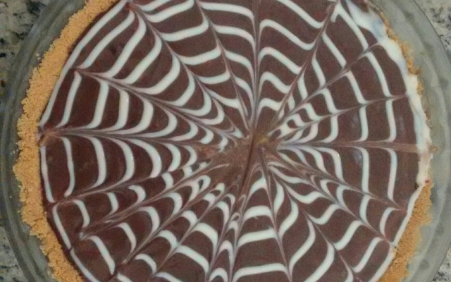 Torta de limão com chocolate