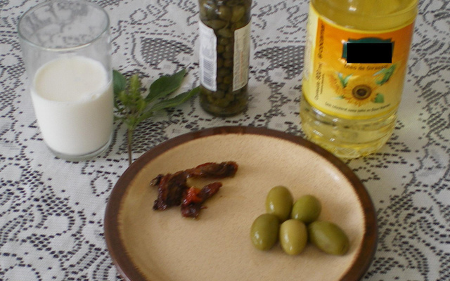 Molho de Tomate Seco para Salada