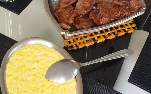 Creme de milho rápido (para acompanhar carnes)