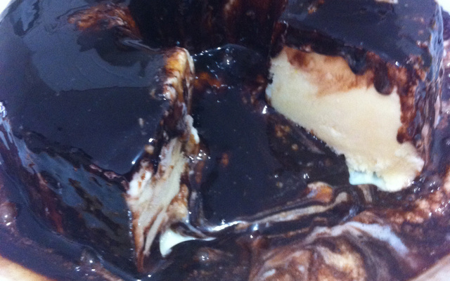 Bolo de sorvete caseiro