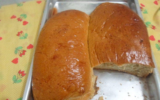 Pão caseiro do Jaime