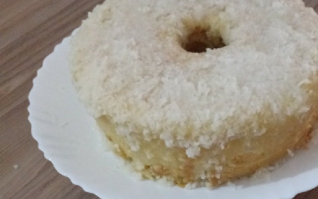 Cobertura para bolo de coco