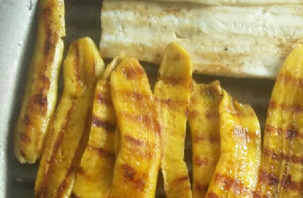Banana grelhada