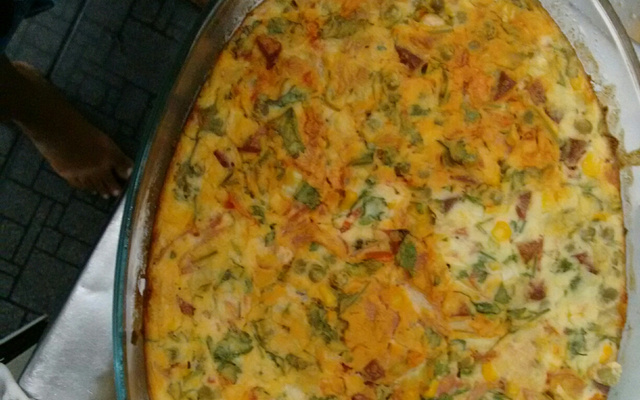 Torta de arroz dormido