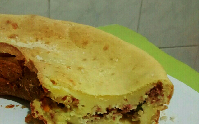 Torta de calabresa fácil