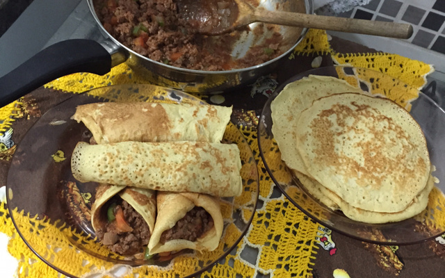 Panquecas de carne