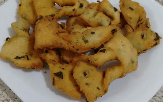 Calça virada salgada