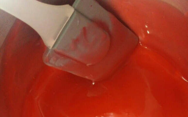 Gel de brilho para bolo