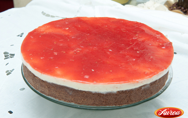 Cheesecake de Goiaba - Áurea