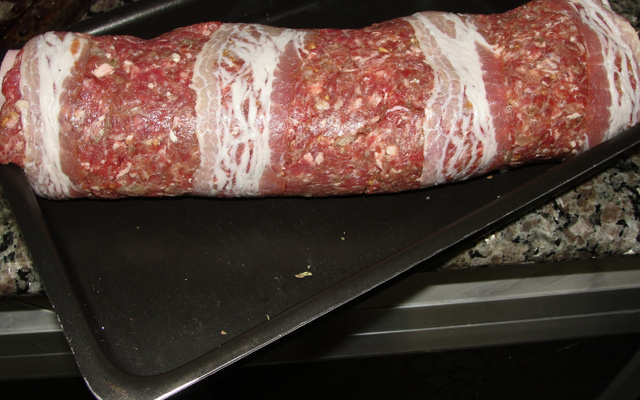 Rocambole de carne maravilhoso