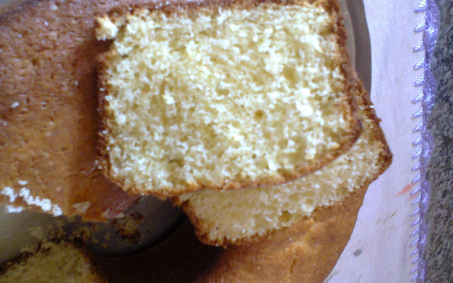 Bolo de nata da família