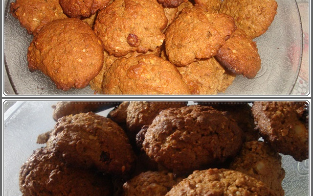 Cookies de aveia light