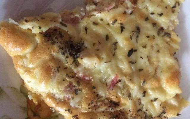 Omelete de forno sem óleo