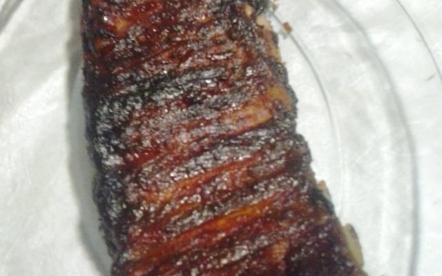 Costelinha com molho barbecue (outback)