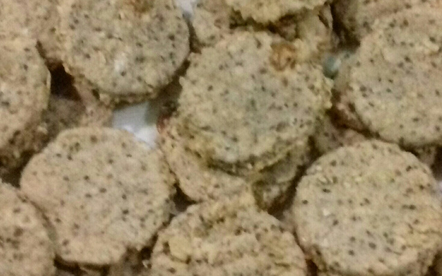 Biscoito de aveia com goma