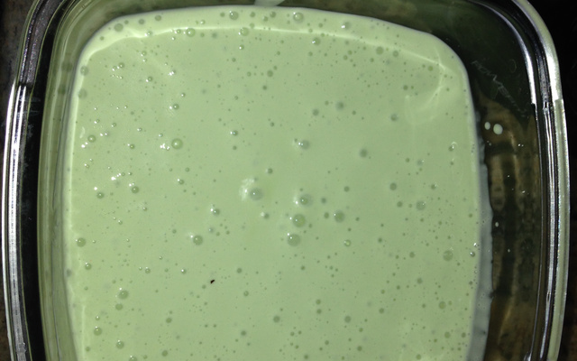 Maionese verde sem ovo