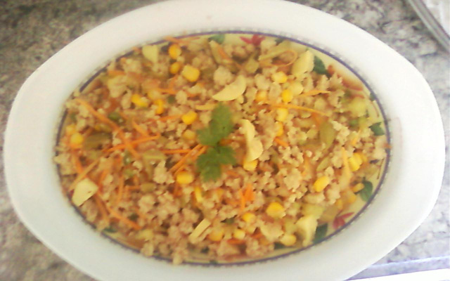 Salada Rápida de Soja