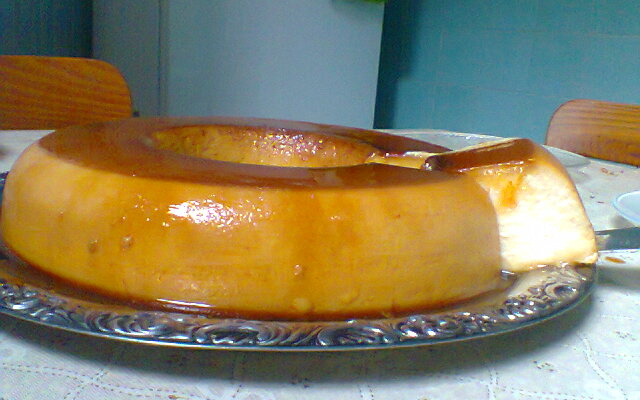 Pudim de leite cremoso