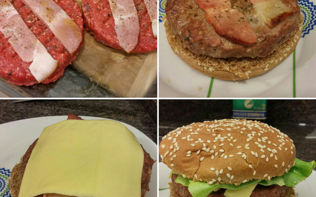 Hambúrguer picante do Bagolino