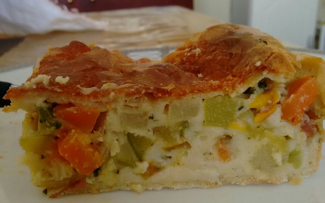 Torta de legumes