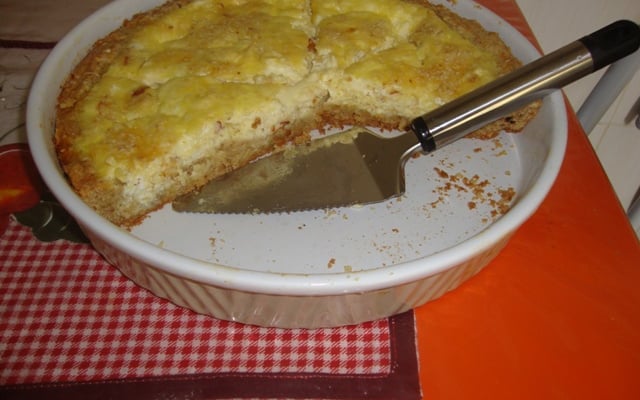 Quiche integral 4 queijos