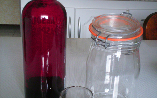 Licor de tangerina do Lennart