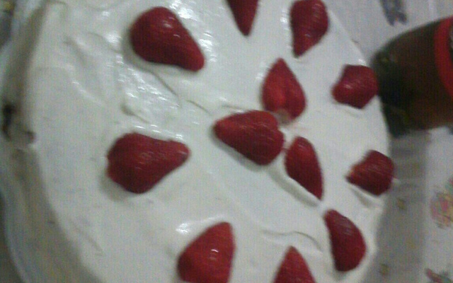 Bolo de morango