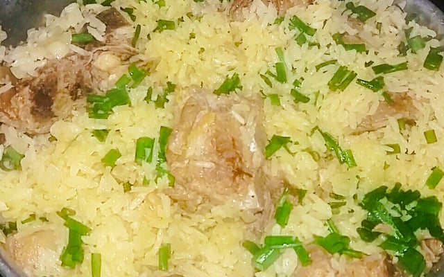 Arroz com suã