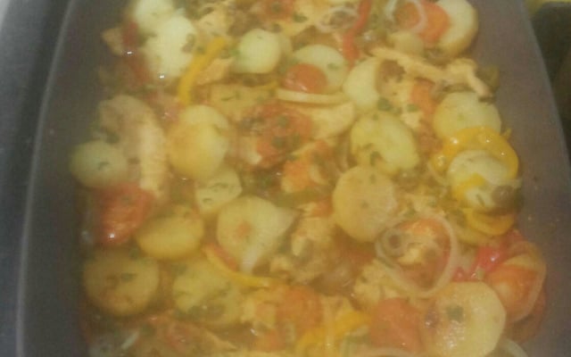 Filé de frango com batata