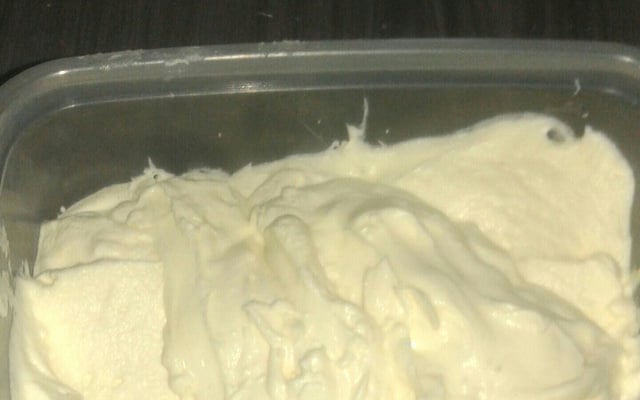Chantilly caseiro