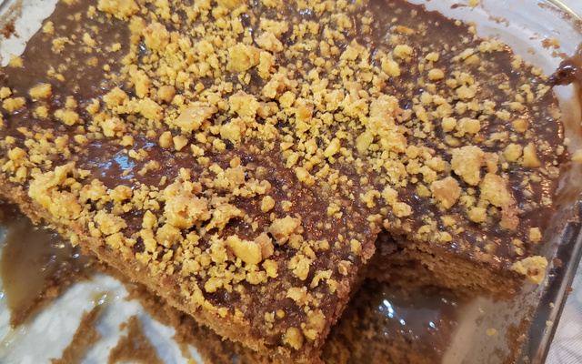 Bolo de chocolate de microondas