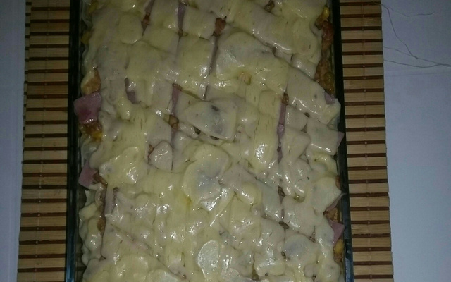 Macarronada de carne moída