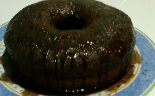 Bolo de chocolate fofíssimo
