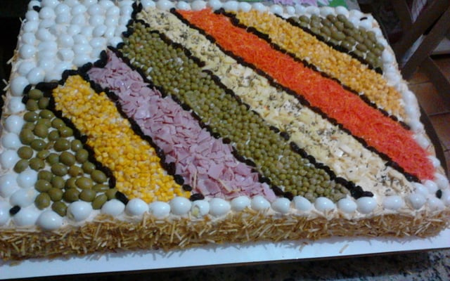 Torta salgada para festa