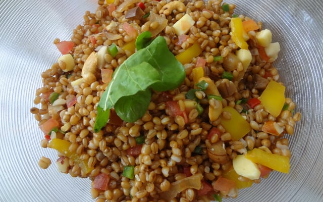 Salada de Grão de Trigo