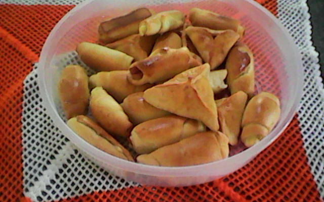 Massa básica para salgados assados