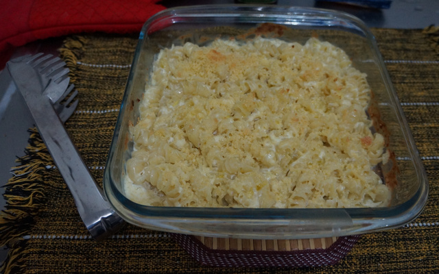 Macarrão com queijo