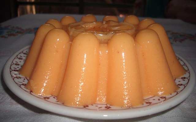 Manjar de lima e cenoura light