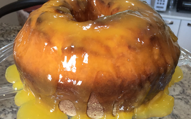 Calda para bolo de laranja