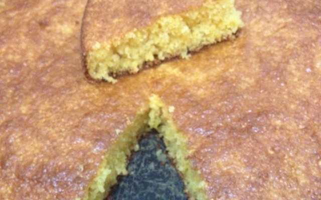 Bolo de milharina