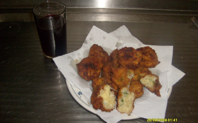 Bolinho de arroz fácil